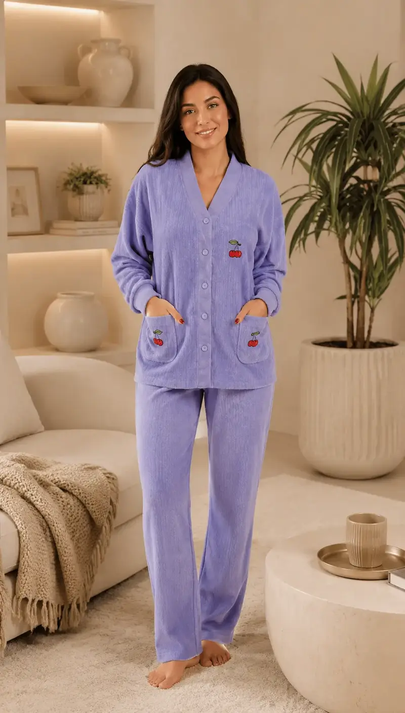 Robe femme Prune Élégance Nuit, robe longue prune brodée — LAKI SAYIDATI